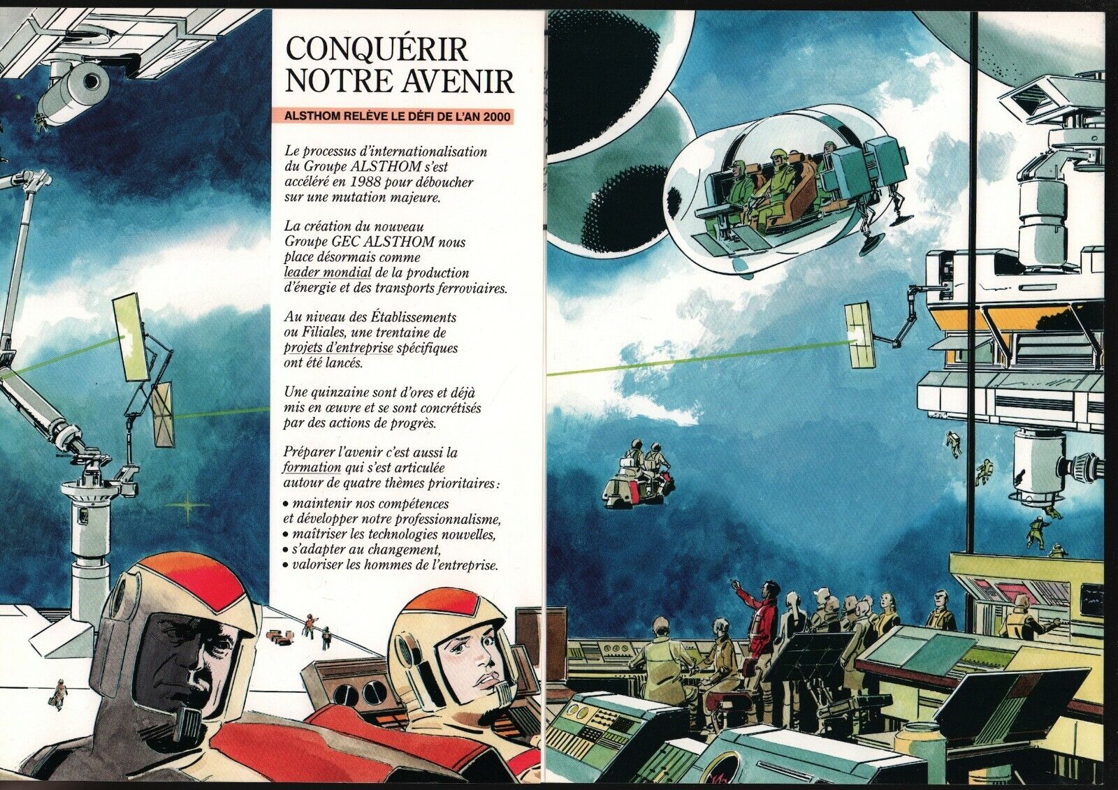 Le défi de l'an 2000 (illustré par Paul Gillon)